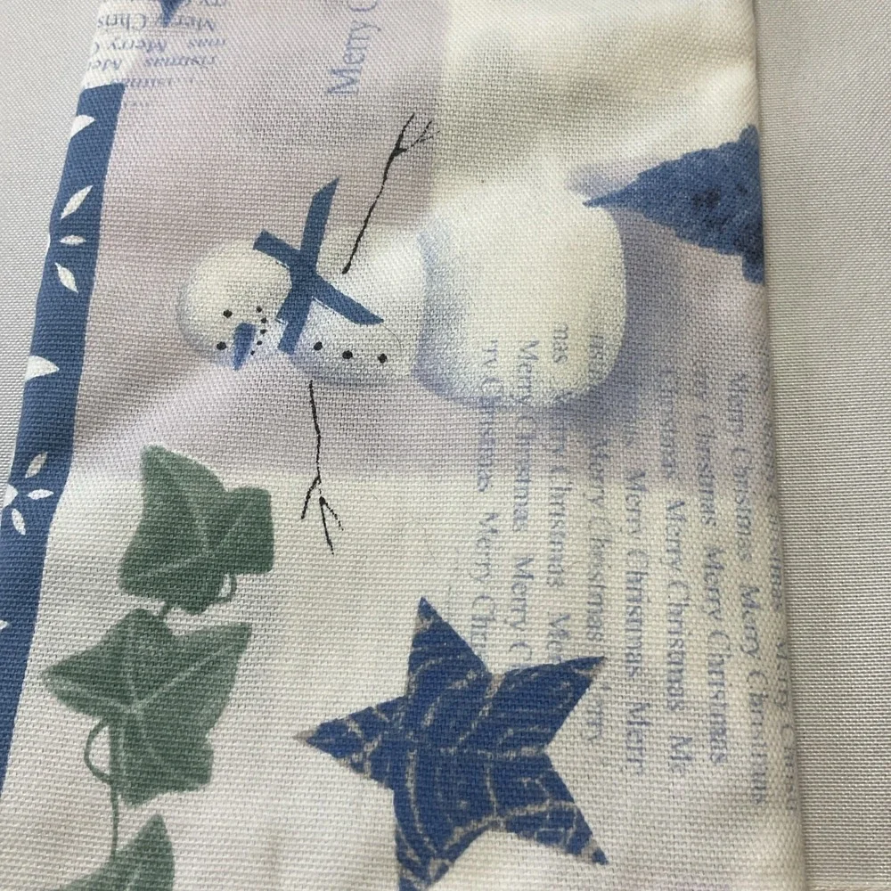 Christmas Snowman All The Trimmings 2Pc Napkins 17